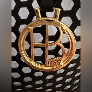 Henri Bendel Bundle: Saffiano Tote, Slim Wallet, Natasha Charm + Flame Pin